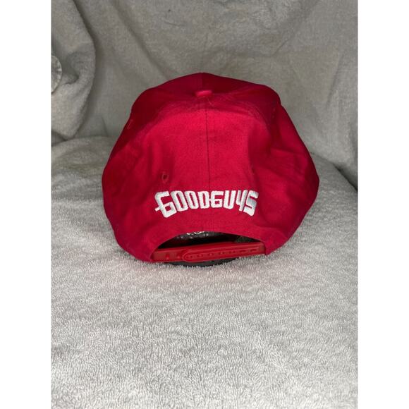 Goodguys Rod & Custom Association Red Member Snapback Hat Logo Cap - Picture 3 of 5